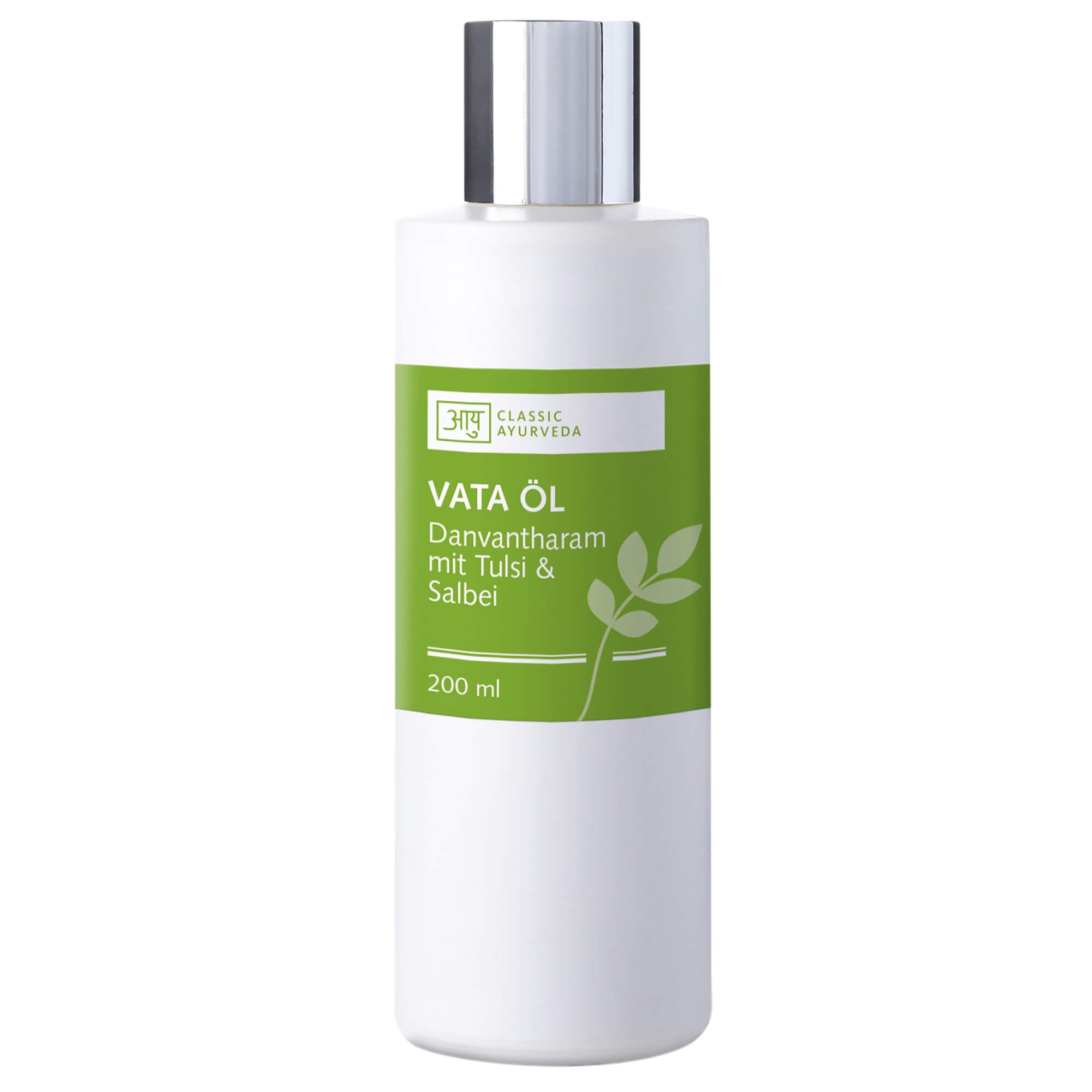 Vata Öl (Danvantharam mit Tulsi & Salbei), 200 ml - YOGISHOP