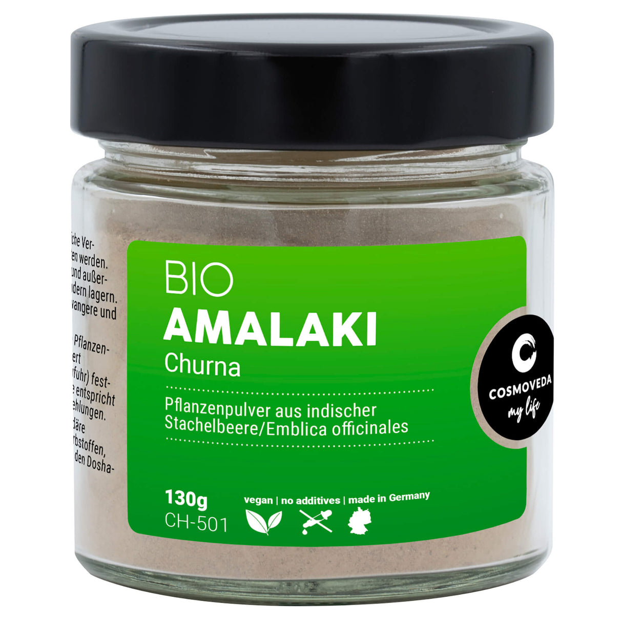 Bio Amalaki Churna (Amla fein vermahlen), 130 g - YOGISHOP