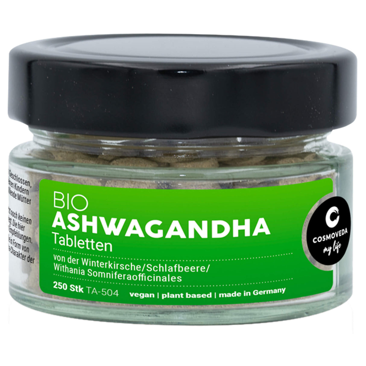 Bio Ashwagandha Tabletten, 60 g - YOGISHOP