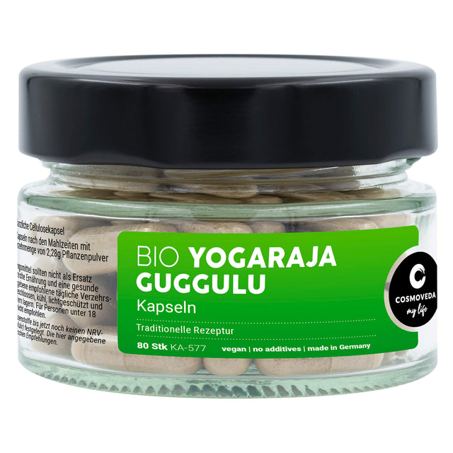 Bio Yogaraja Guggulu, 80 Kapseln - YOGISHOP