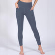 Yoga-Leggings Amalia - blue grey - YOGISHOP