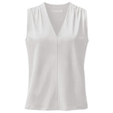 Yoga-Top Comfort V-Neck - soft white - YOGISHOP