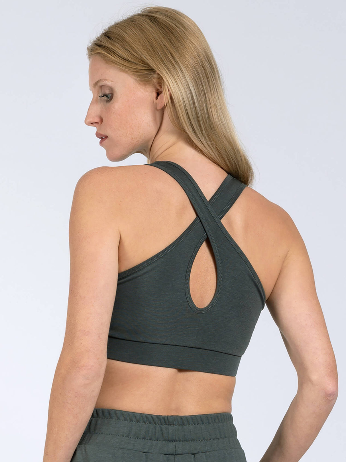 Sports Bra Lola - Khaki - YOGISHOP