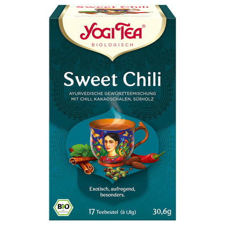 Bio Sweet Chili Teemischung, 30,6 g - YOGISHOP