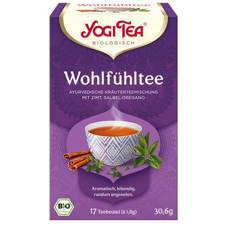 Bio Wohlfühl Tee, 30,6 g - YOGISHOP