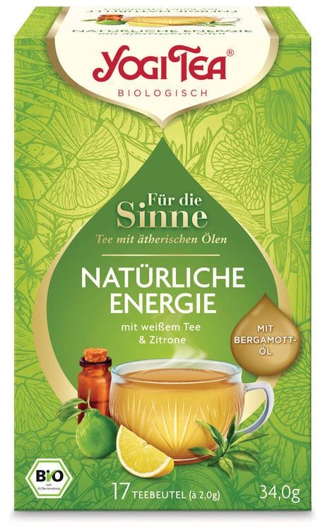 Bio Für die Sinne - Natürliche Energie Teemischung, 34 g - YOGISHOP