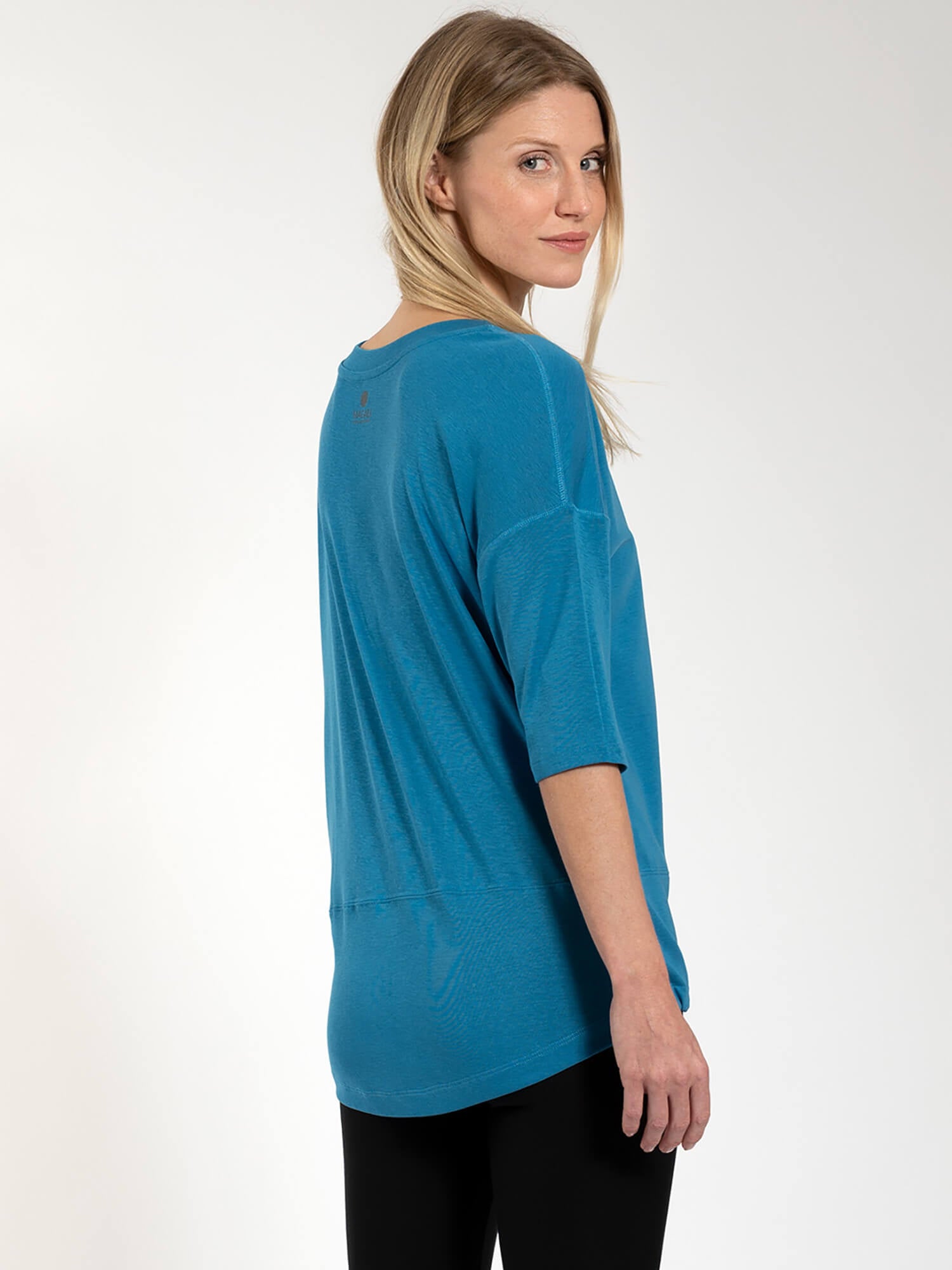 Yoga Shirt Sara - Aqua - YOGISHOP