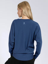 Sweater Anna - blau - YOGISHOP