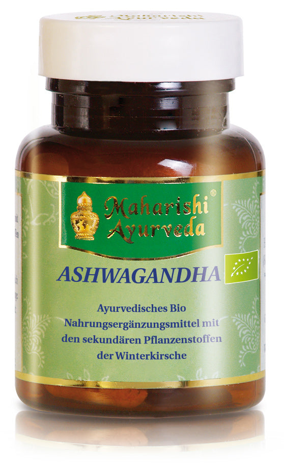 Bio Ashwagandha Tabletten (60 Tabl.), 30 g - YOGISHOP