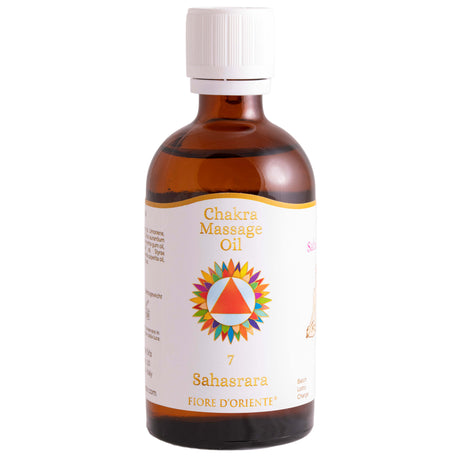 Kronen-Chakra Massage Öl, 100 ml - YOGISHOP