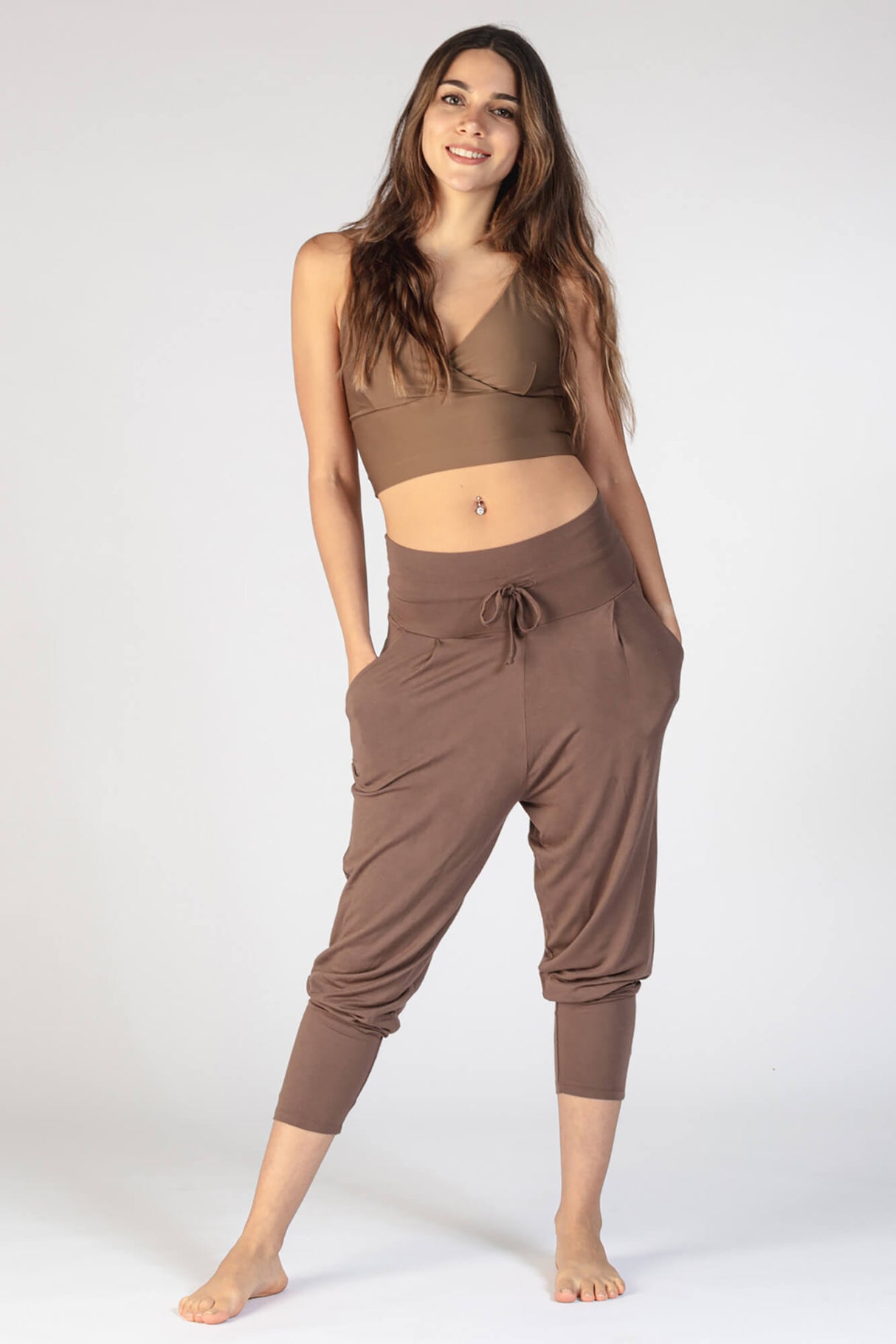 Yoga-Pant Bali - cinnamon - YOGISHOP