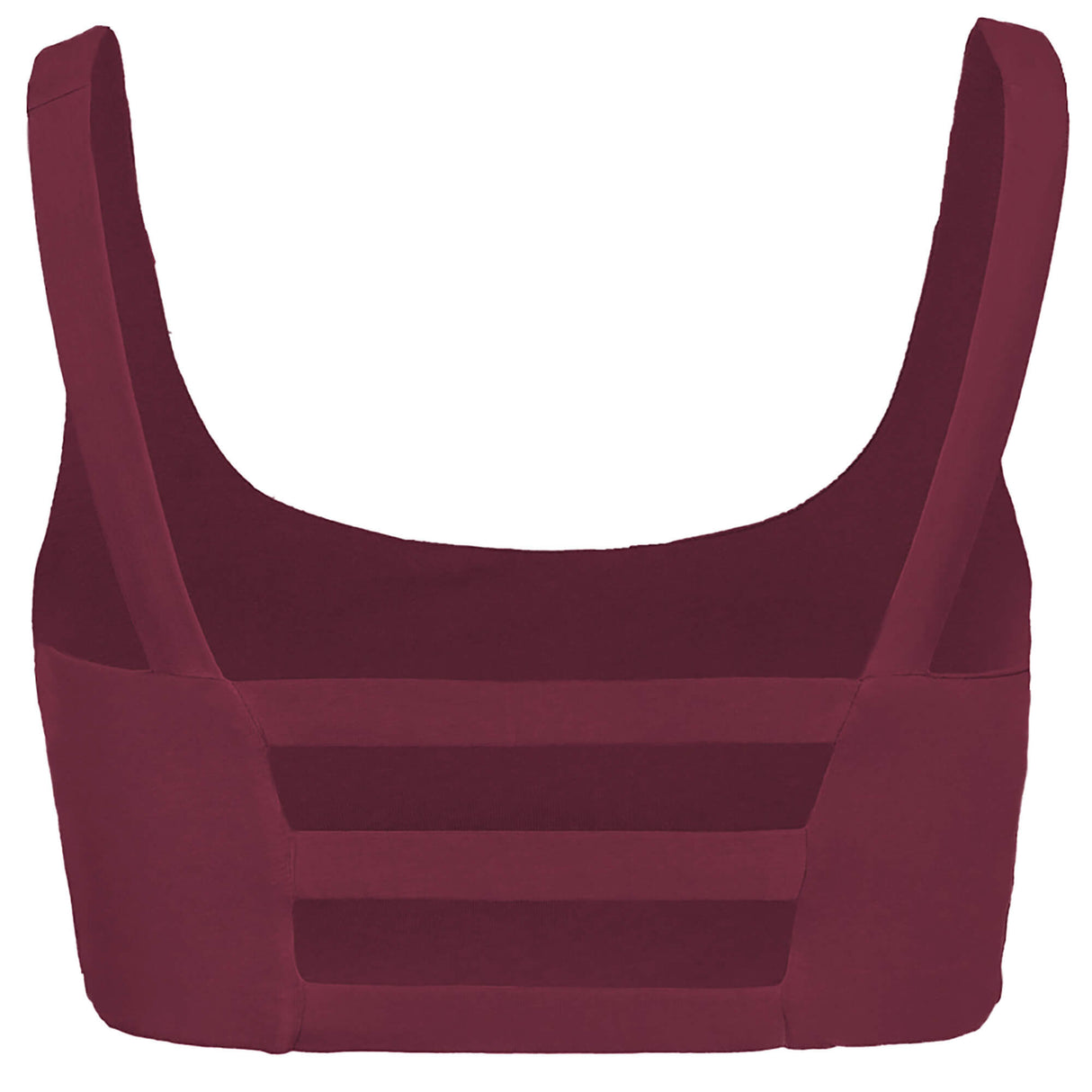 Yoga-Bra Carmen - burgundy - YOGISHOP