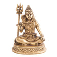 Shiva Figur aus Messing, 10 cm - YOGISHOP