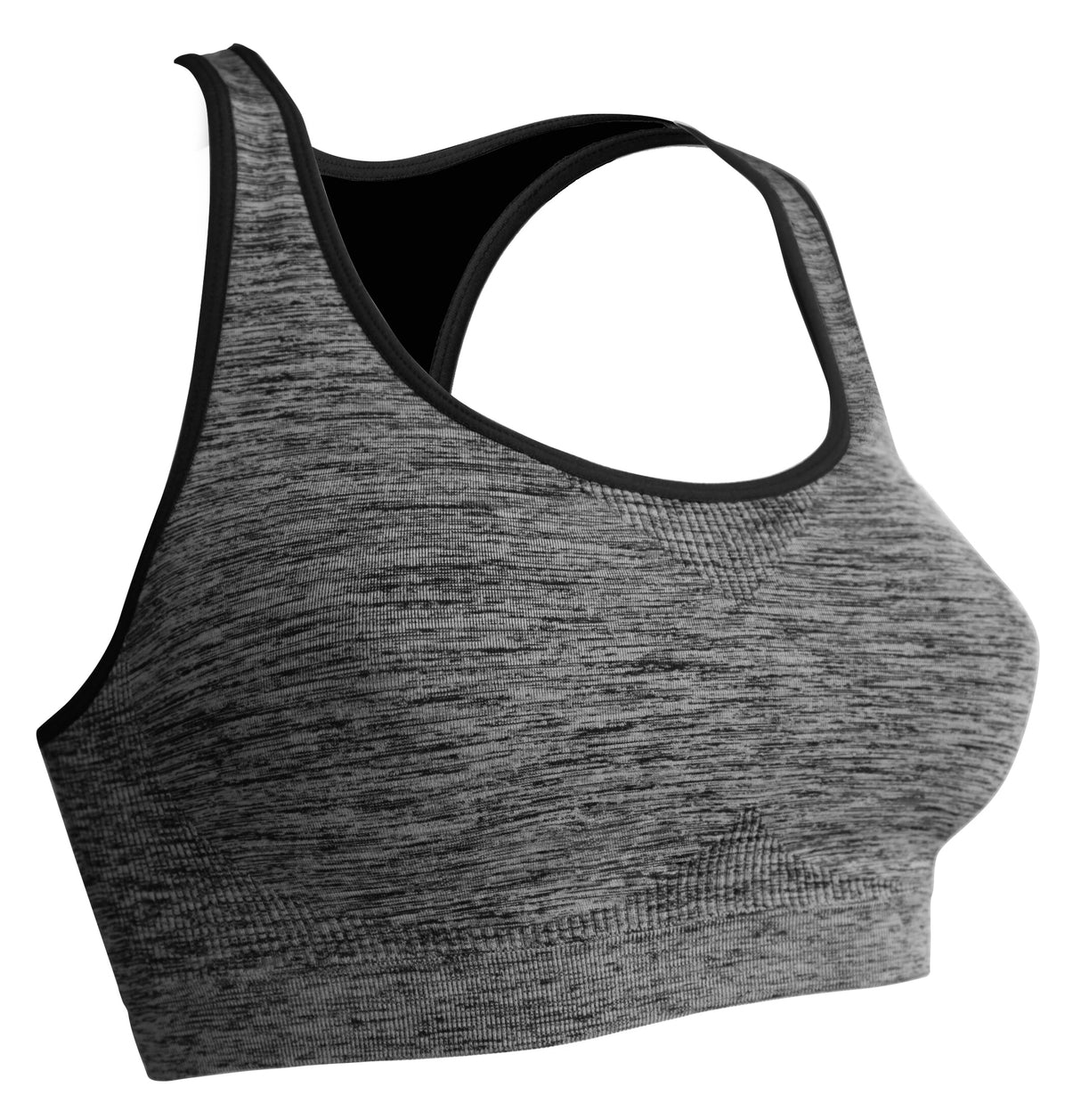 Fit-Bustier - anthrazit-melange - YOGISHOP