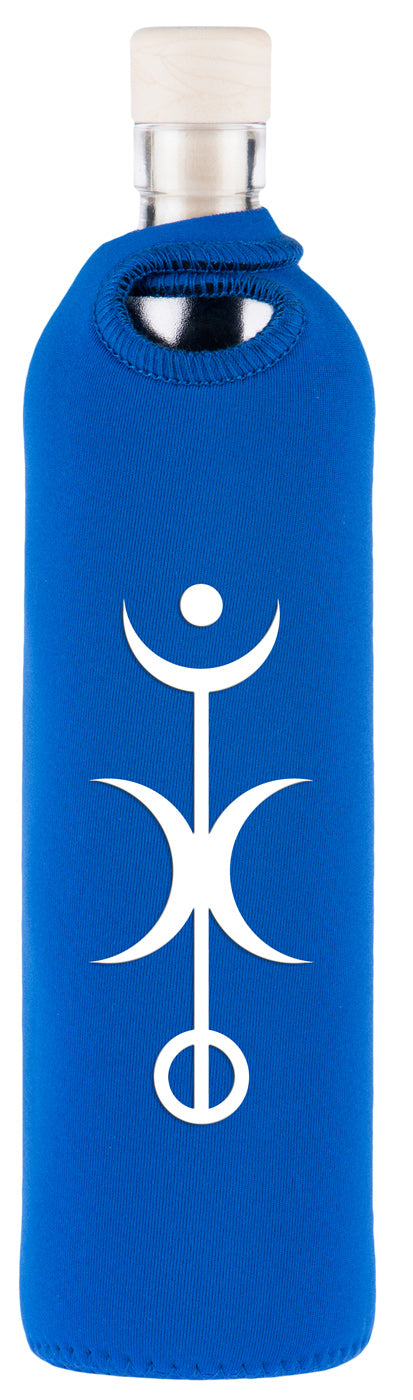 Flaska Trinkflasche SPIRITUAL Neopren - 0,75 l - YOGISHOP