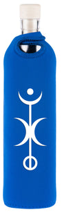 Flaska Trinkflasche SPIRITUAL Neopren - 0,75 l - YOGISHOP