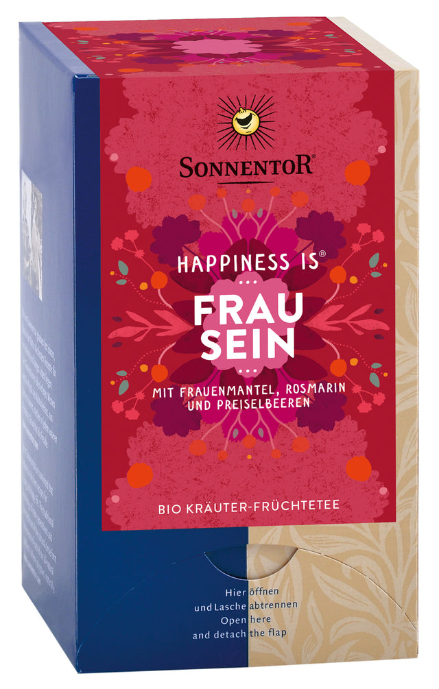 Bio Teemischung "Happiness is Frau sein", 30,6 g - YOGISHOP