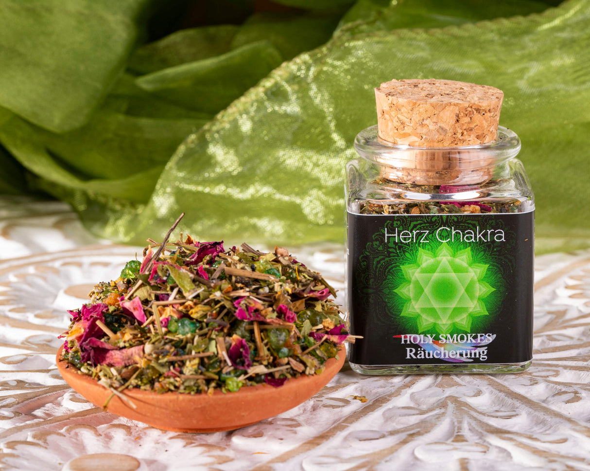 Räuchermischung Herz Chakra, 50 ml - YOGISHOP