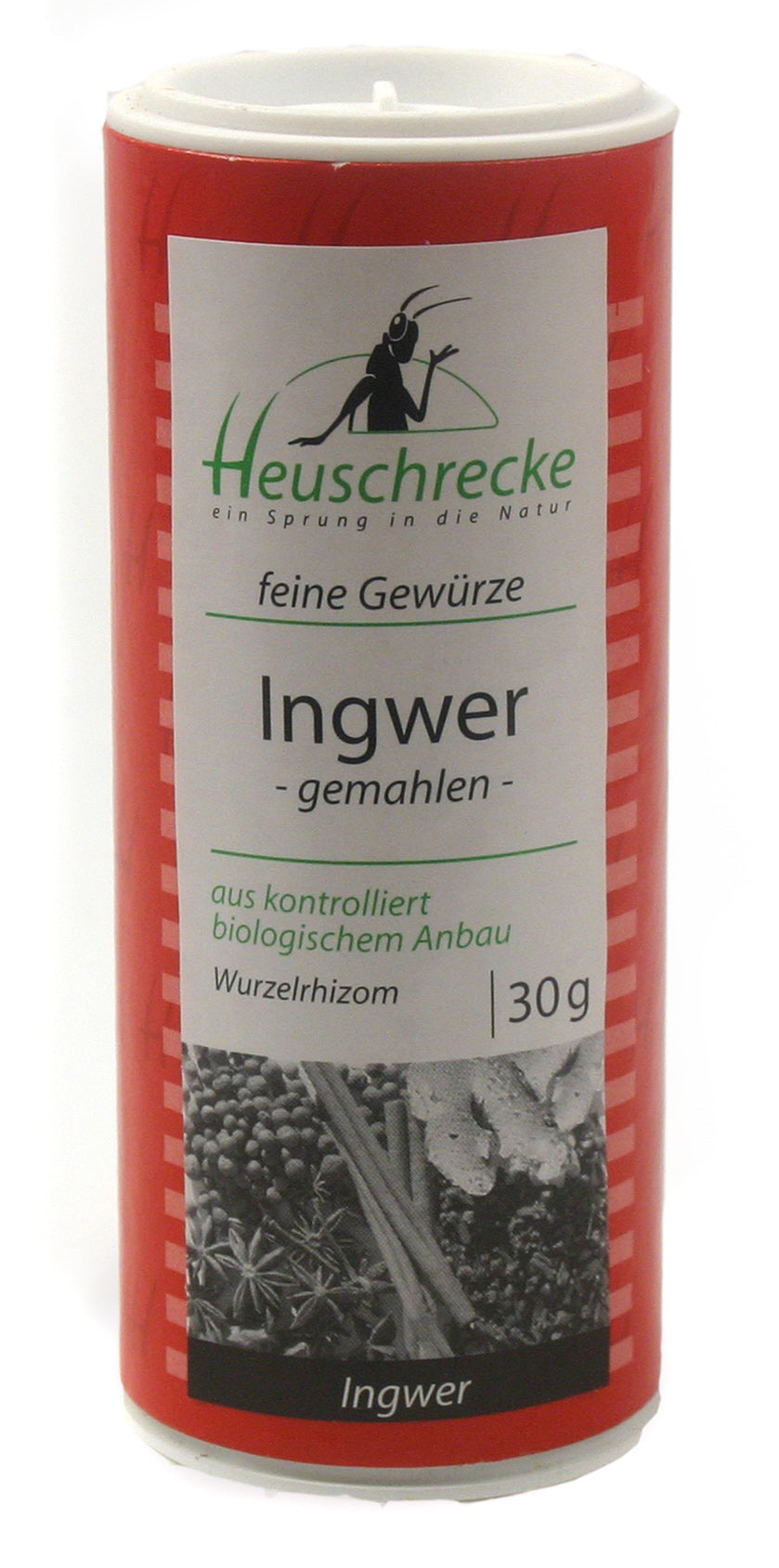 Bio Ingwer (gemahlen), 30 g - YOGISHOP