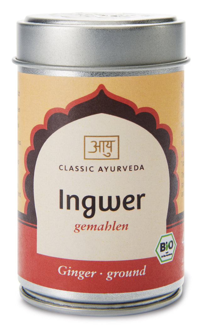 Bio Ingwer, gemahlen, 40 g - YOGISHOP