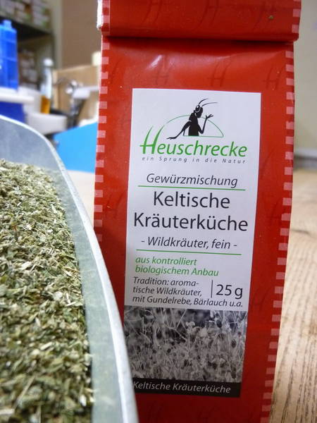 Bio Gewürzmischung Keltische Kräuterküche, 25g - YOGISHOP