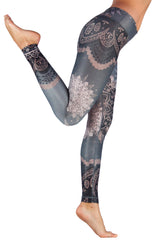 Yoga Leggings "Dancing Beauty" - YOGISHOP