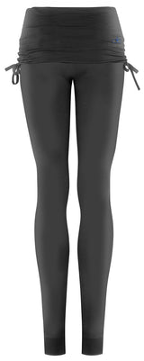 Leggings m. Umschlagbund "Inka", black - YOGISHOP