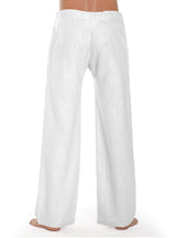 Leinenhose Essential - white - YOGISHOP