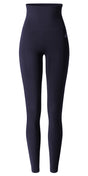 Yoga-Leggings, roll down - midnight blue - YOGISHOP