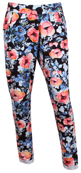 Yoga Lounge Pants "Flower" - multicolour - YOGISHOP