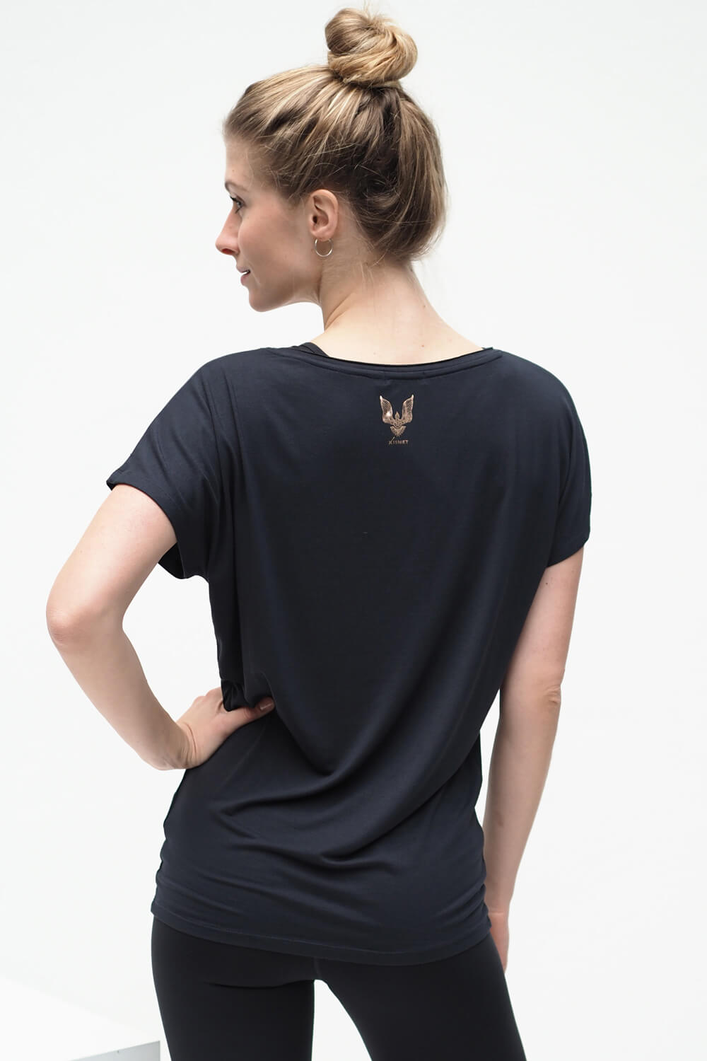 Yoga-T-Shirt "Manavi Tee" - anthracite - YOGISHOP