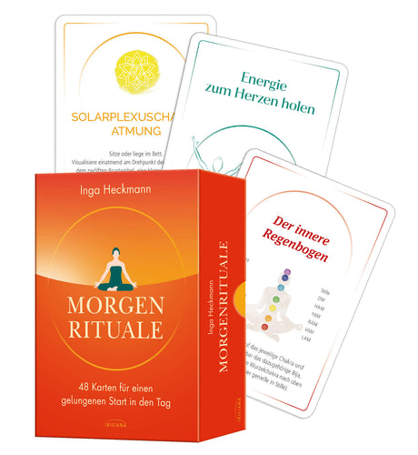 Morgenrituale - 48 Karten für einen gelungenen Start in den Tag von Inga Heckmann - YOGISHOP