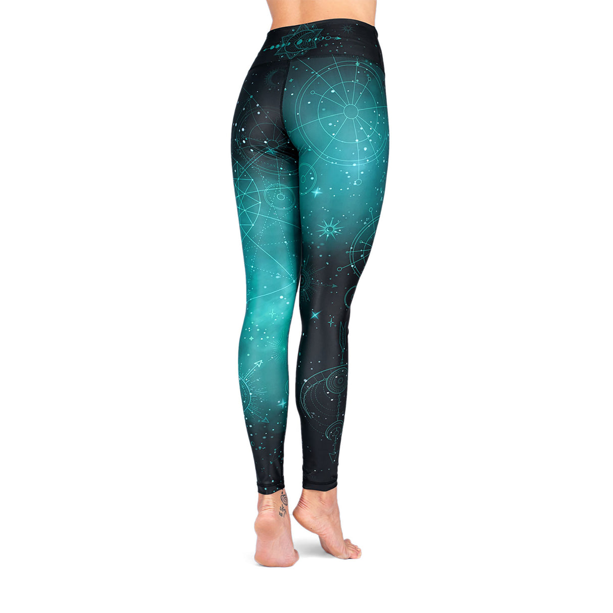 Yoga-Leggings - Cosmic Space - High Waist - YOGISHOP