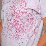 T-Shirt "Fancy" - weiß/bunt - YOGISHOP