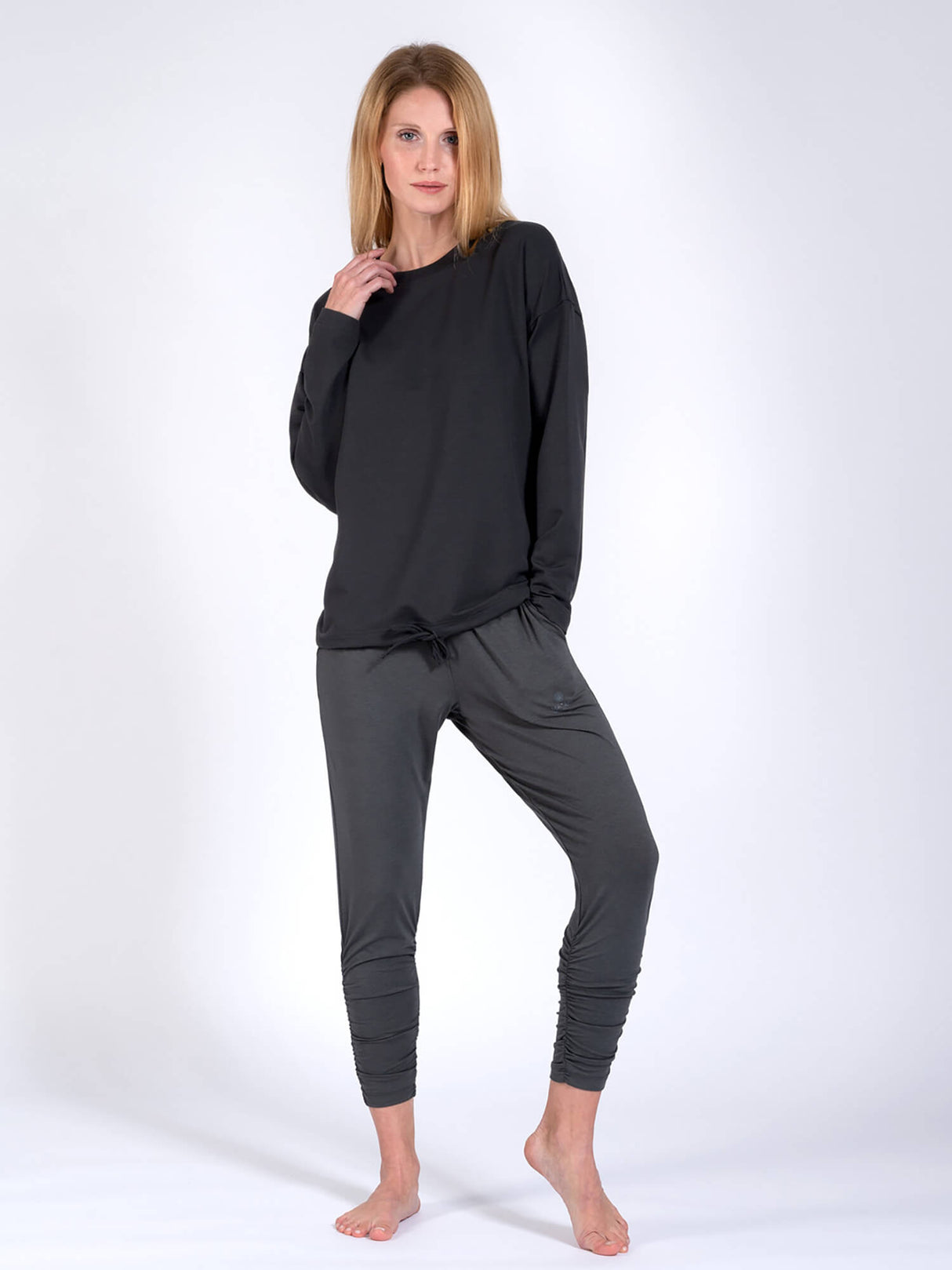 Yoga-Sweater Gigi - schwarz - YOGISHOP