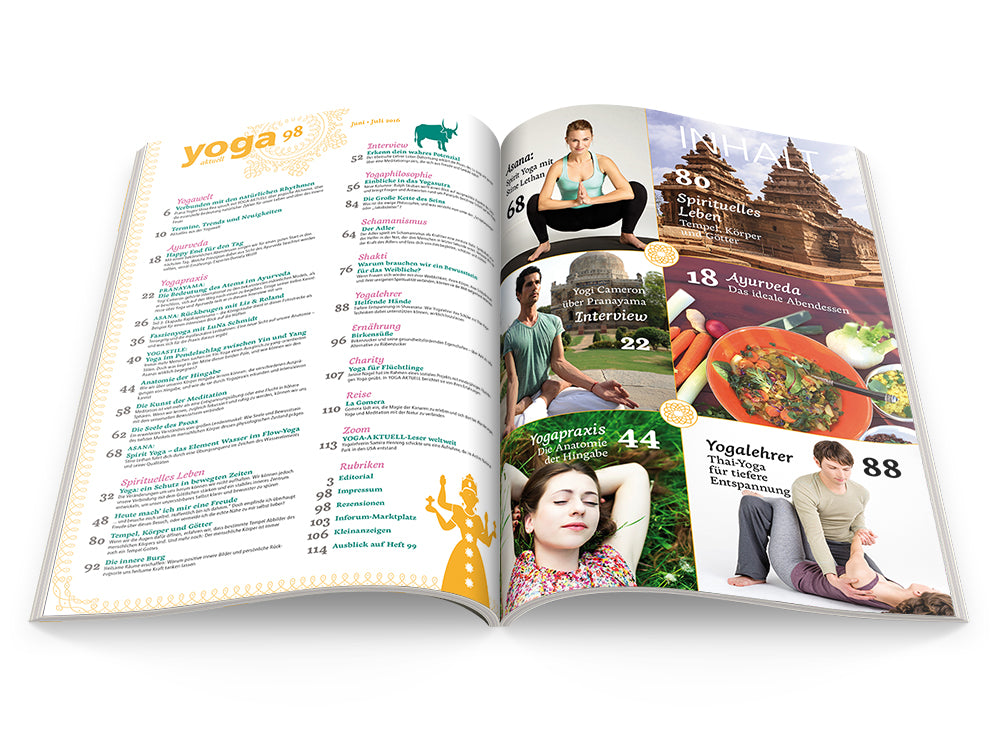 Yoga Aktuell 98 - 03/2016 - YOGISHOP