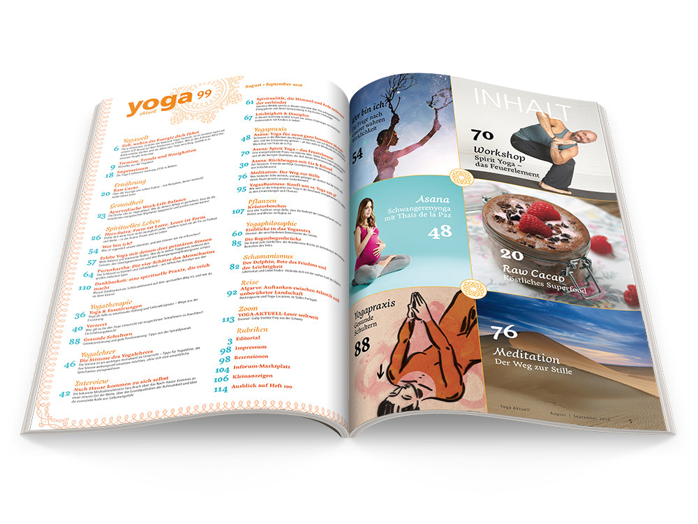 Yoga Aktuell 99 - 04/2016 - YOGISHOP