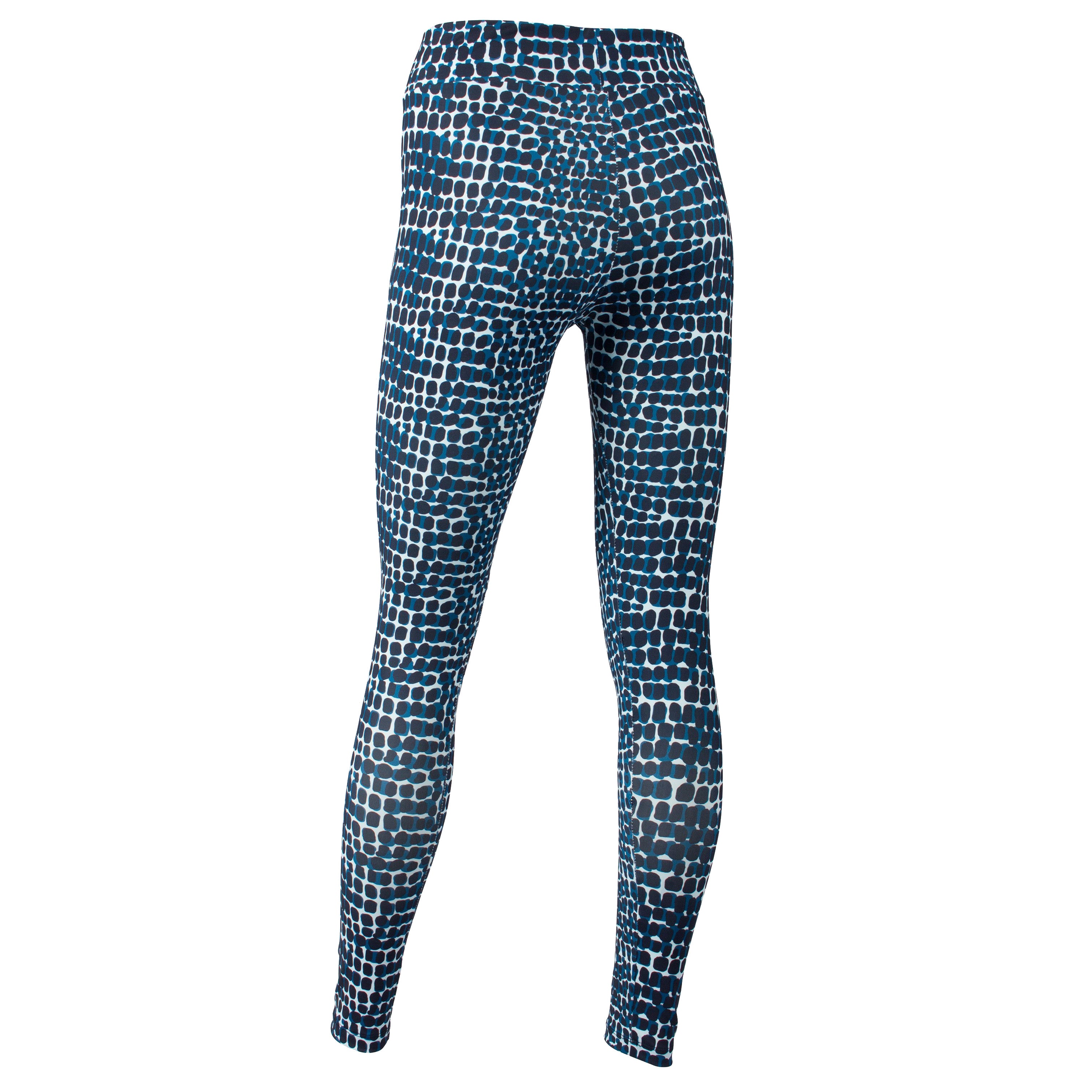 Yoga-Leggings Croco - petrol - YOGISHOP