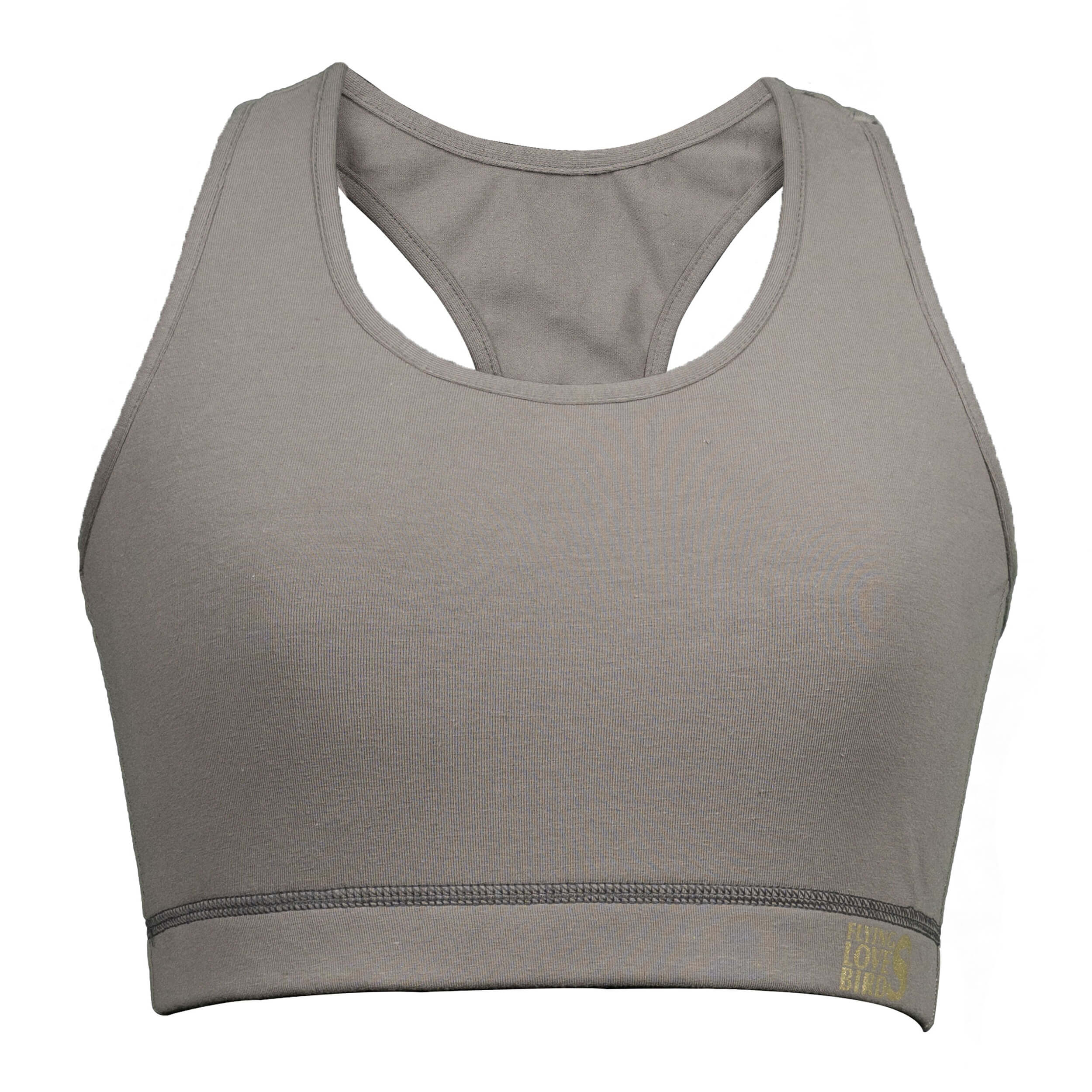 Sport-BH racerback - Hämatit - YOGISHOP