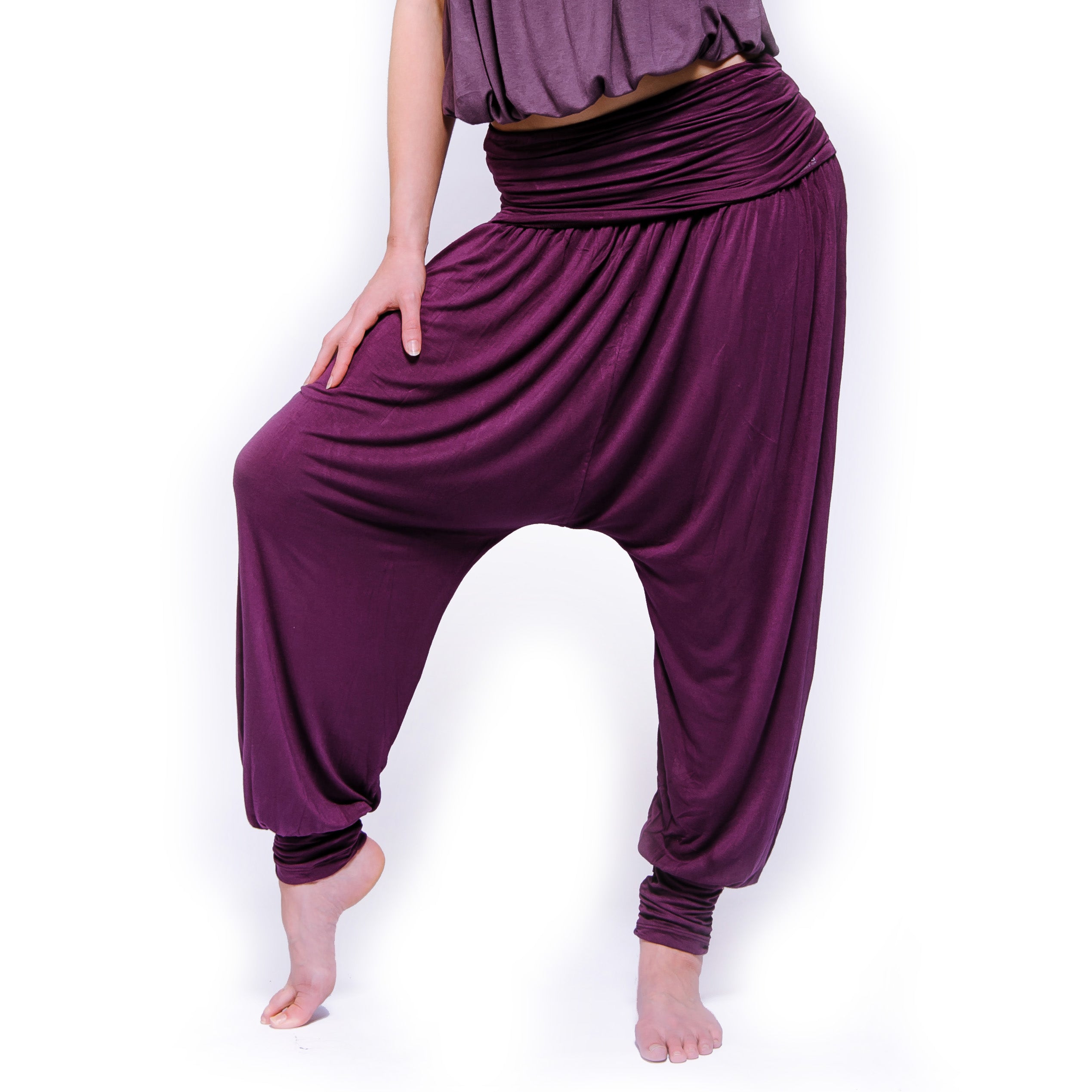 Yogahose "Flow" - purple - YOGISHOP