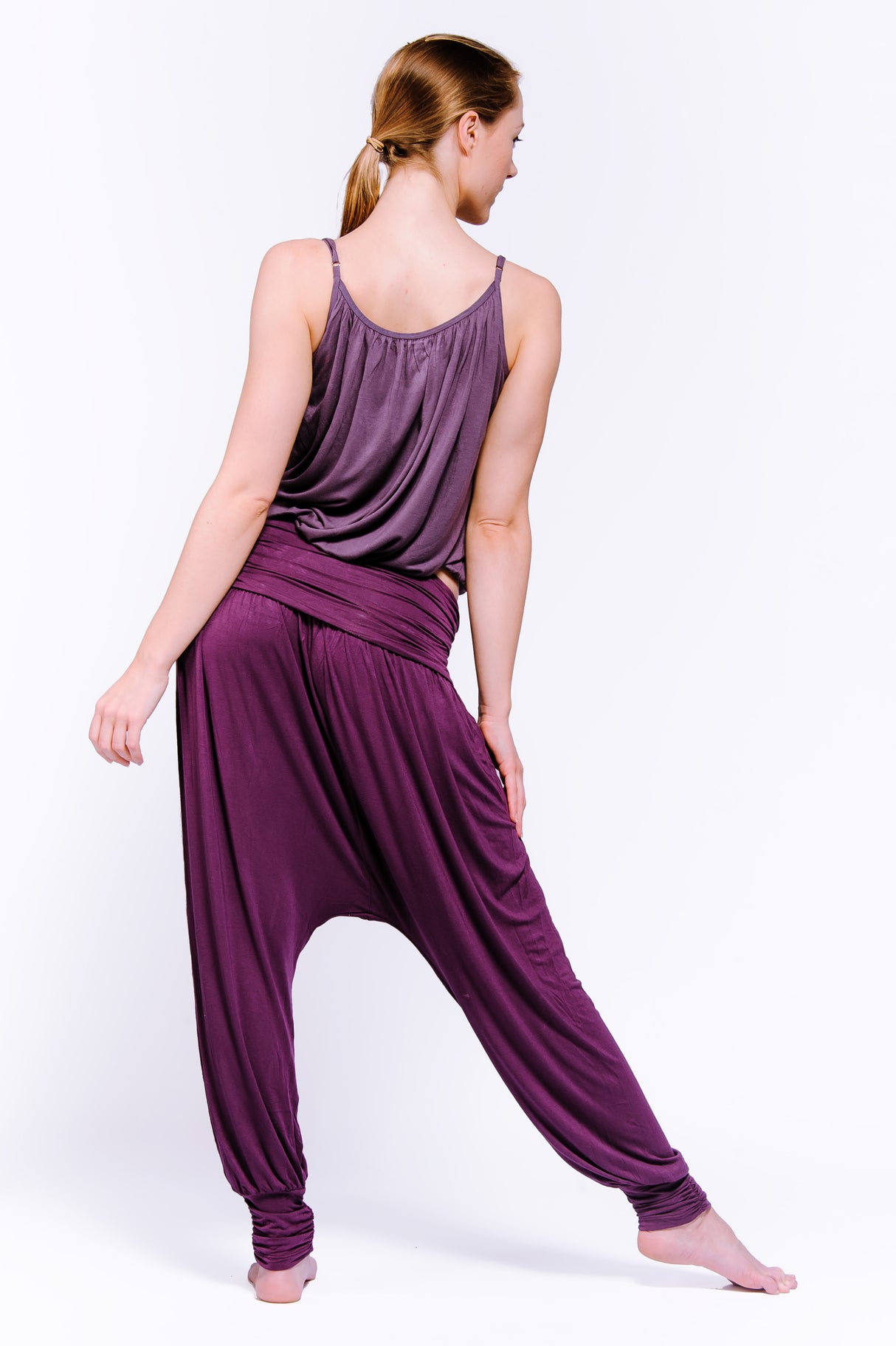 Yogahose "Flow" - purple - YOGISHOP