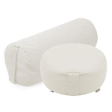 Yoga-Set Ananda (Meditationskissen Dhyana + Yoga-Bolster Samtosha) - YOGISHOP