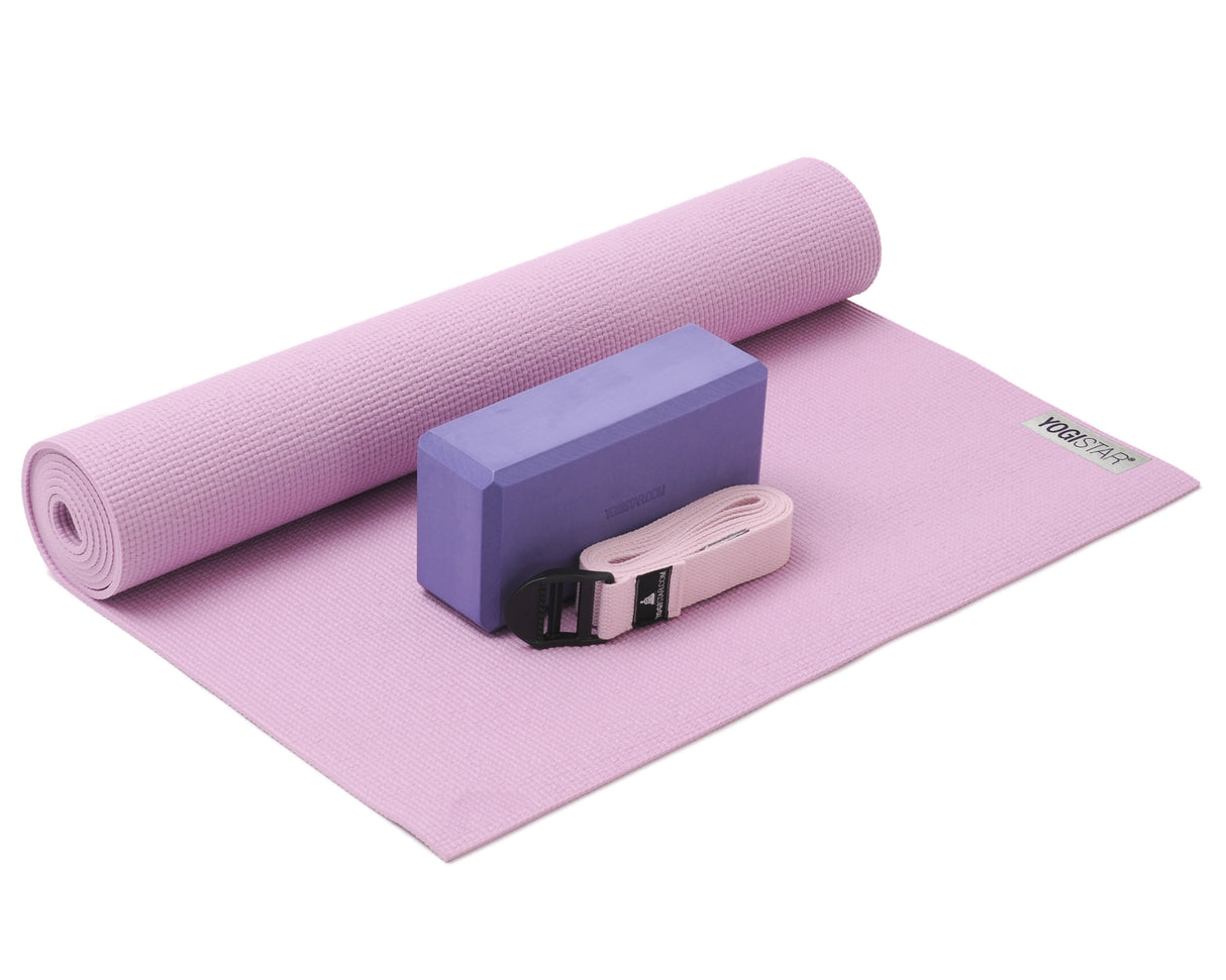 Yoga-Set kick it - one (Yogamatte + Yogablock + Yogagurt) - YOGISHOP