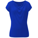 Yoga-Shirt Wasserfall - royal blue - YOGISHOP