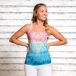 Yoga-Top "Mandala" - indigo/peach - YOGISHOP