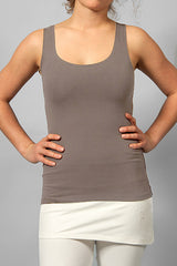 Yoga-Top "Sohang" - taupe - YOGISHOP