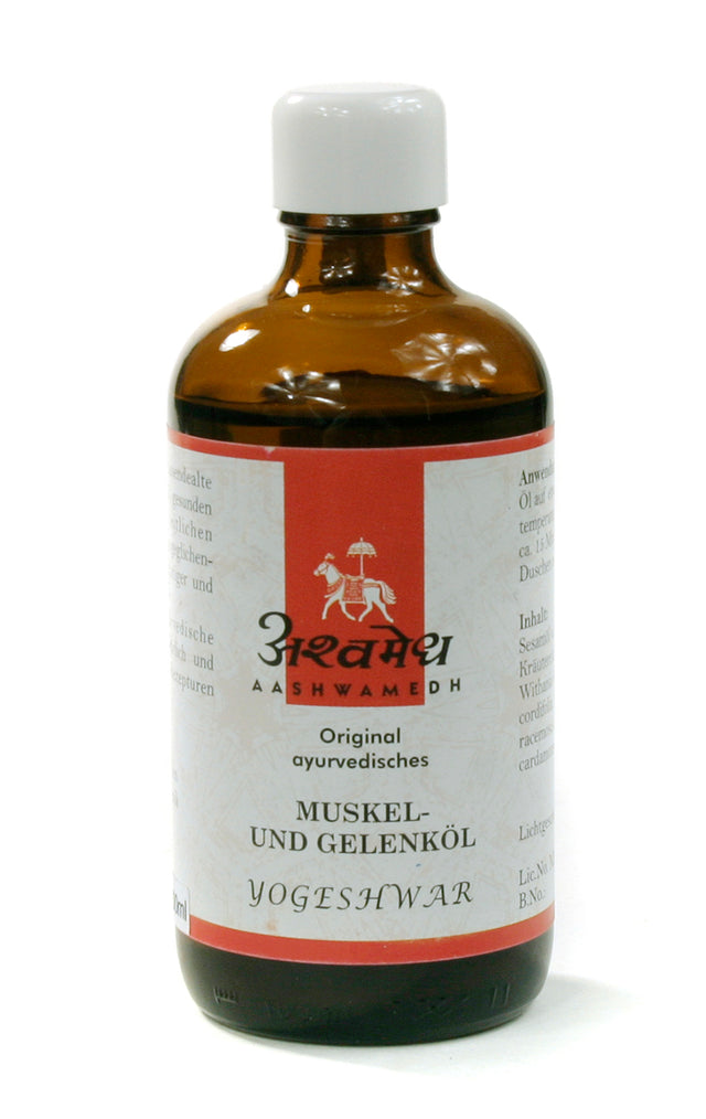 Original ayurvedisches Muskel- & Gelenköl, Yogeshwar - YOGISHOP