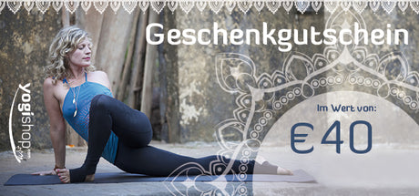 YOGISHOP-Geschenkgutschein - YOGISHOP