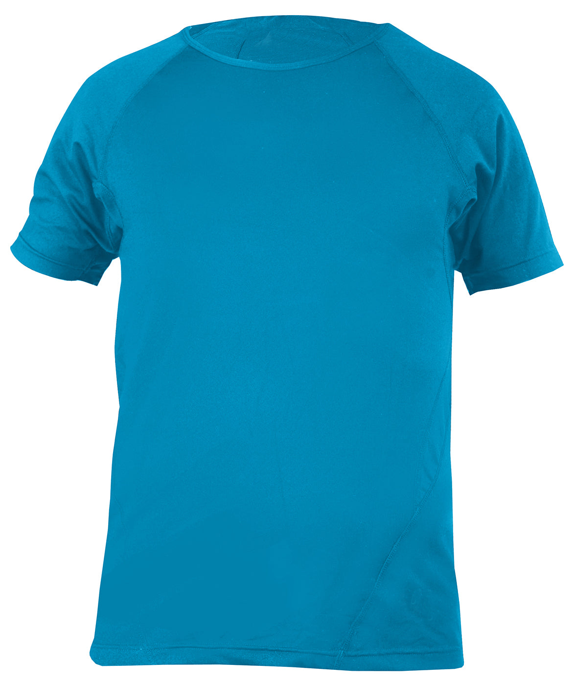 Yoga-T-Shirt - men - aqua - YOGISHOP