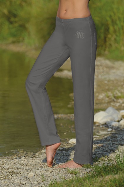 Wellness trousers - tourmaline grey M